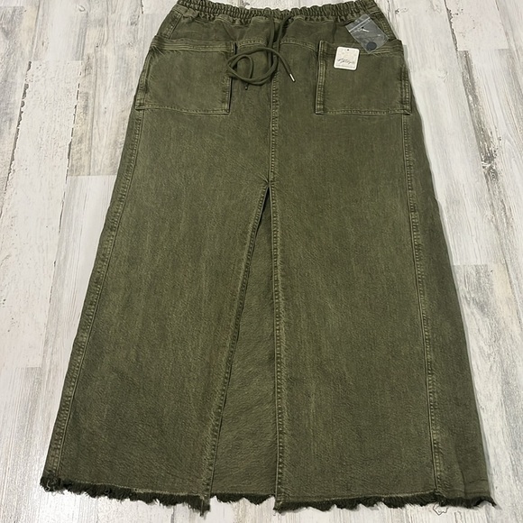 Free People Woke Up Like This Maxi Skirt Size Small NWT - Picture 6 of 13